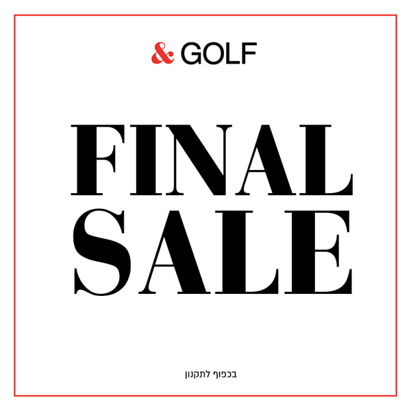 ����� ���� :: ����� FINAL SALE �-GOLF ����� �� ��! :: + ���/� ������ ������